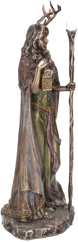 Nemesis Now Keeper of The Forest - Elen of the Ways Figurine Bronze Resin Statue 5