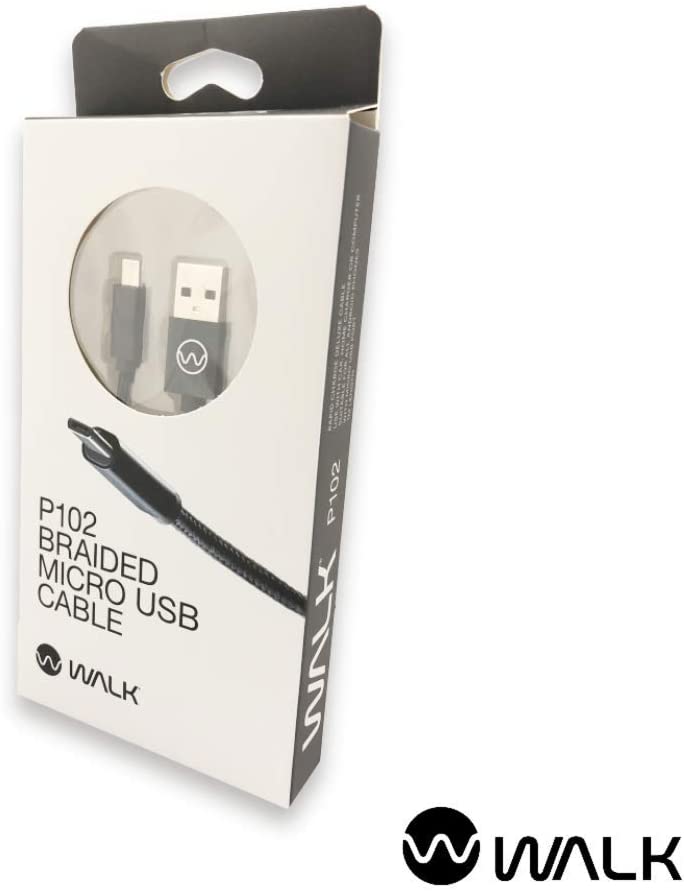 Walk Audio Nylon-Micro-USB-Kabel 1 m für Android-Handys