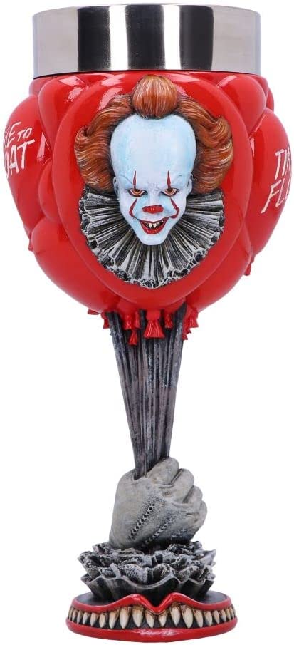 Nemesis Now offiziell lizenzierter IT Chapter 2 Time to Float Kelch, rot, 19,5 cm