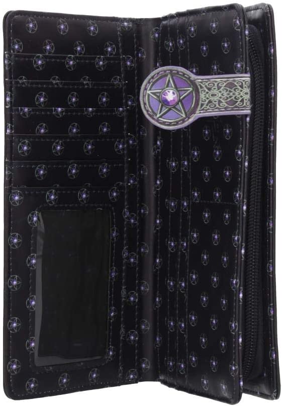 Nemesis Now Charmed One Lisa Parker geprägte Geldbörse 18,5 cm Schwarz, PU, ​​Größe
