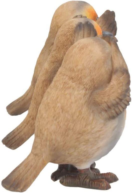 Nemesis Now Three Wise Robins 8 cm Figur, Braun