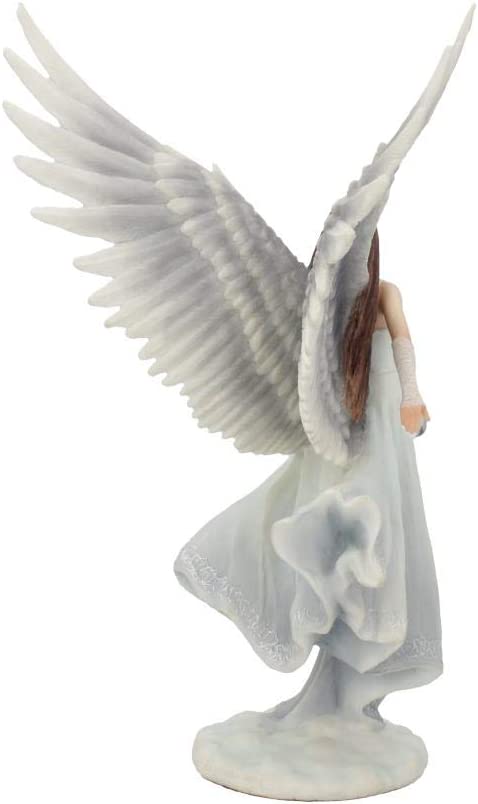 Nemesis Now Ascendance Anne Stokes Figur, 28 cm, Weiß, Kunstharz, Einheitsgröße