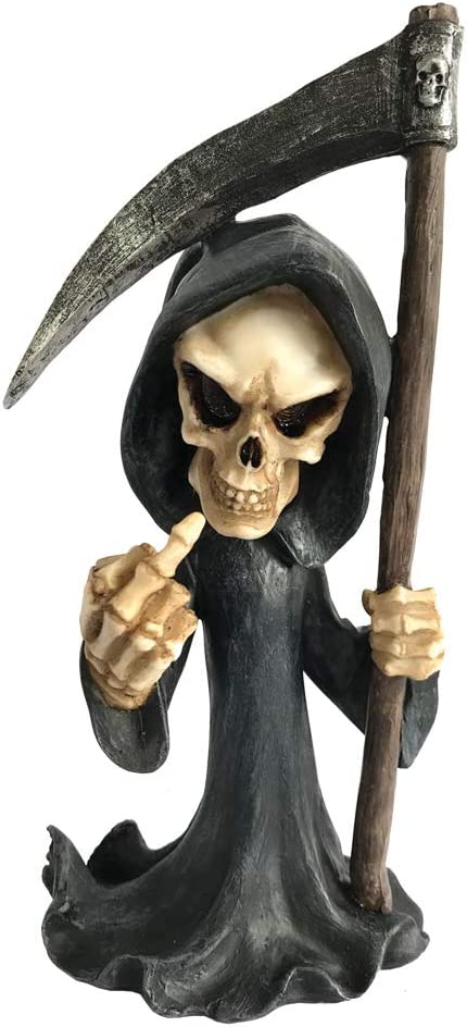 Nemesis Now Fear Cursing Grim Reaper Figur, Schwarz