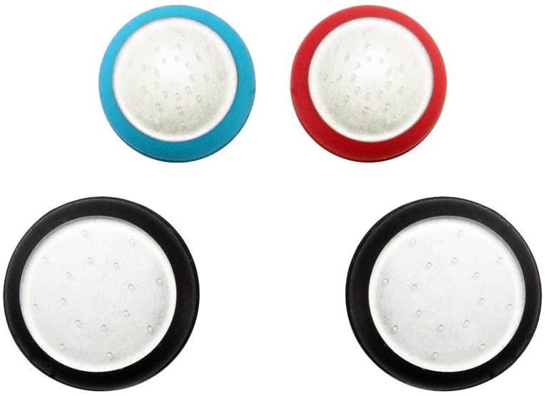 Pack de 4 Grips Geltabz pour Manettes Nintendo Switch - Universels et Compatible Joy-Con