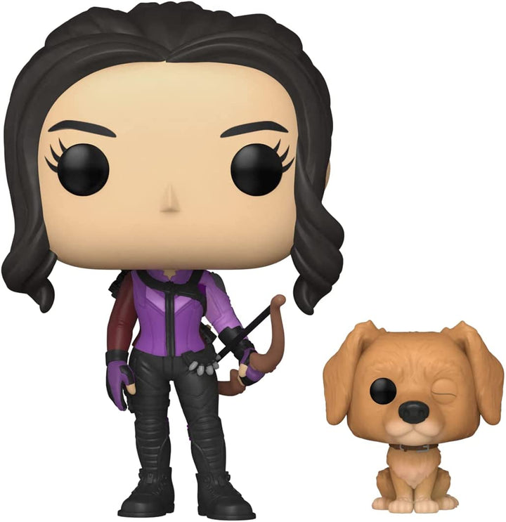 Marvel Studios Hawkeye Kate Bishop mit Lucky The Pizza Dog Funko 59481 Pop! Vinyl Nr. 1212
