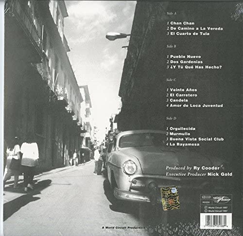 Ry Cooder Buena Vista Social Club - Buena Vista Social Club [VINYL]