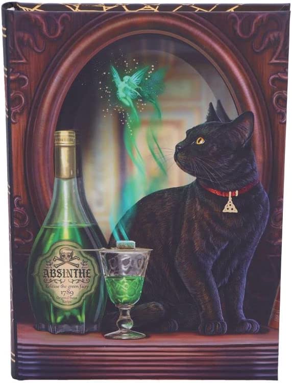 Nemesis Now Lisa Parker Absinthe-Tagebuch, mehrfarbig, 17 cm