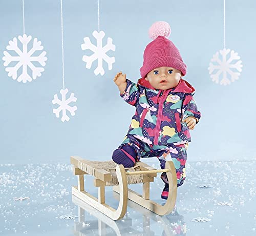 BABY Born Deluxe Snowsuit 43 cm - Winter Outfit with Hat & Boots for Dolls 6