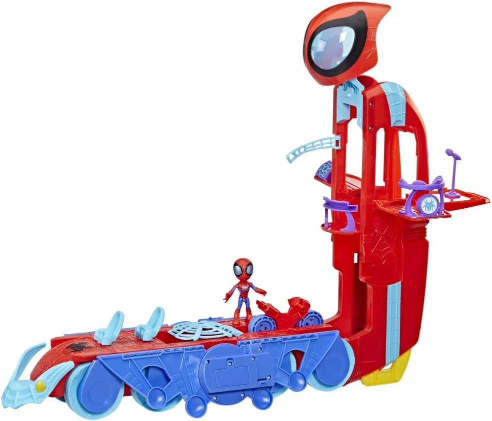 Hasbro Marvel Spider Crawl-R 2-in-1 Deluxe Headqu