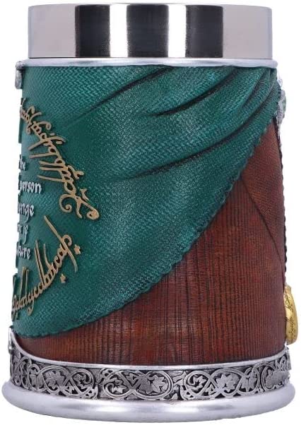 Nemesis Now offiziell lizenzierter Herr der Ringe-Frodo-Krug, braun, 15,5 cm