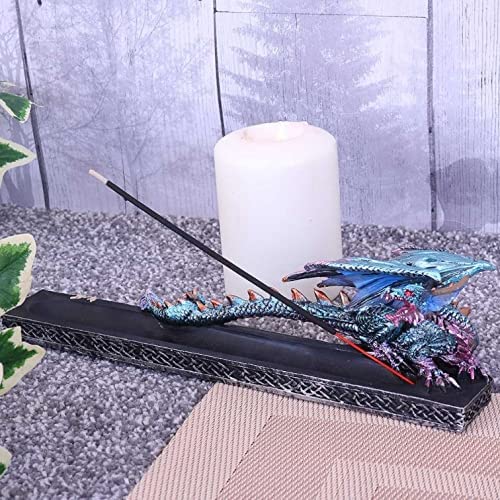 Nemesis Now Incense Guardian Räuchergefäß, 10 cm, Blau