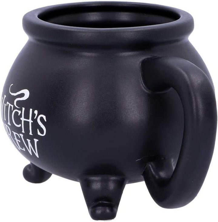 Nemesis Now Black U4791P9 Smooth Witch's Brew Kesselbecher 13,5 cm, Harz m. Stai