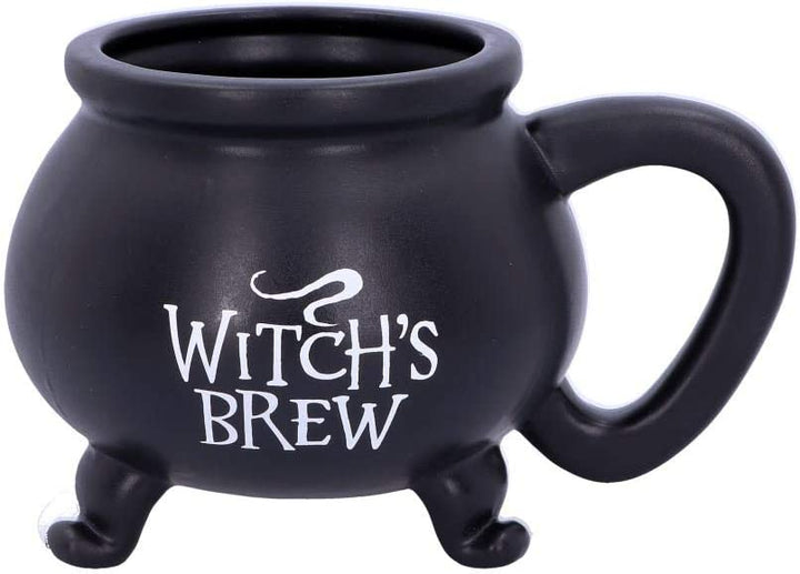 Nemesis Now Black U4791P9 Smooth Witch's Brew Kesselbecher 13,5 cm, Harz m. Stai