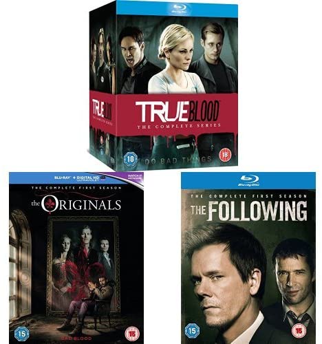 True Blood Staffel 1–7, The Originals Staffel 1 und The Following Staffel 1 – Drama [Blu-ray]