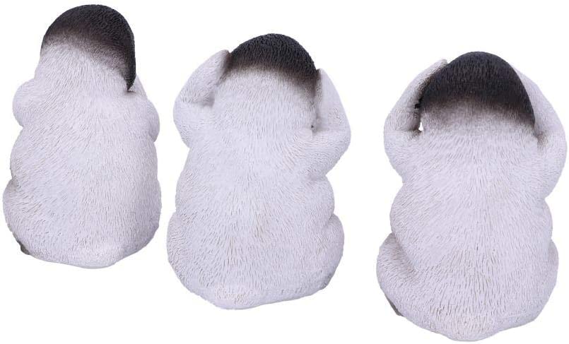 Nemesis Now U4921R0 See No, Hear No, Speak No Evil Kaiserpinguin-Küken-Figur