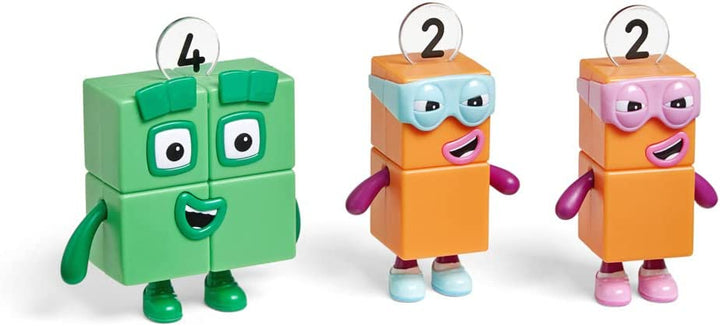 Learning Resources HM95355-UK Numberblock Four and The Terrible Twos, Einheitsgröße