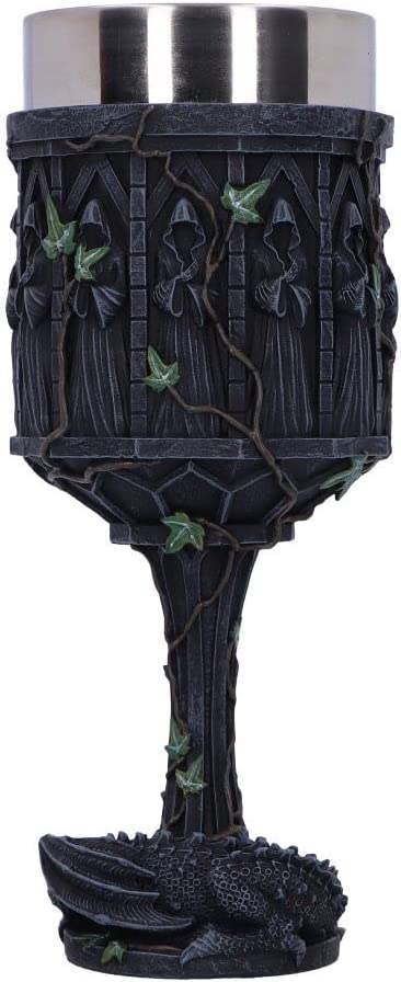 Nemesis Now Dragon Ivy Kelch, Grau, 20 cm