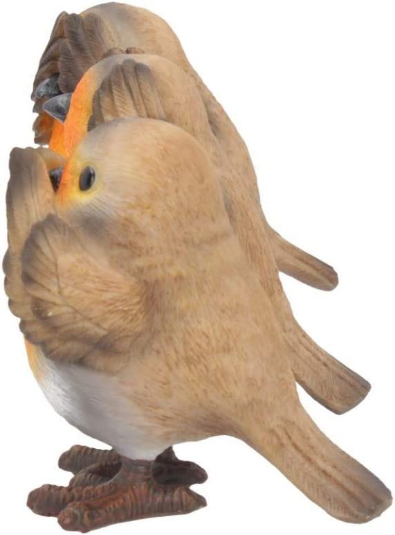 Nemesis Now Three Wise Robins 8 cm Figur, Braun