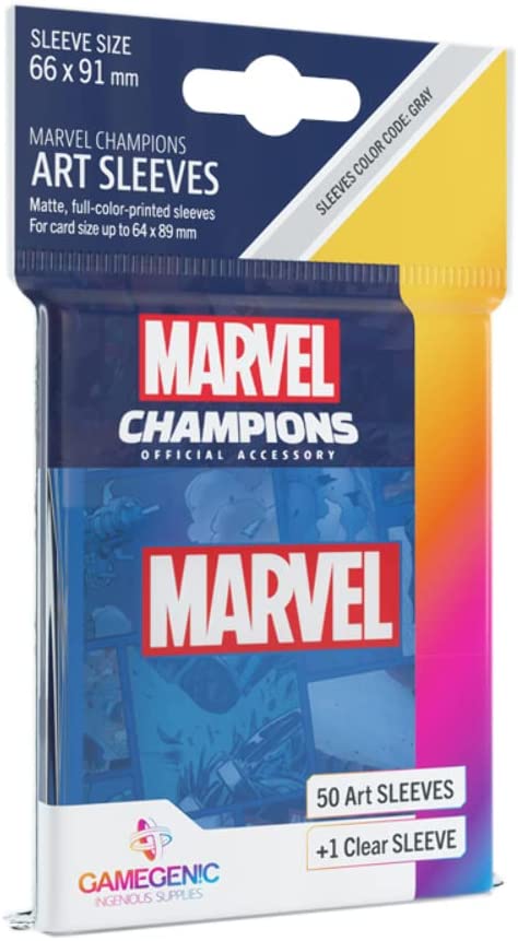Fantasy Flight Games – Marvel Champions: Offizielle Hüllen: Marvel Purple – Kartenspiel