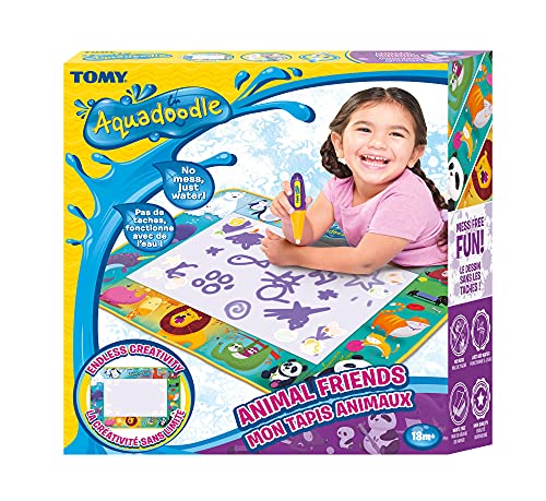 Aquadoodle E73267 Animal Friends Doodle, offizielles Tomy No Mess Coloring &amp; Drawi