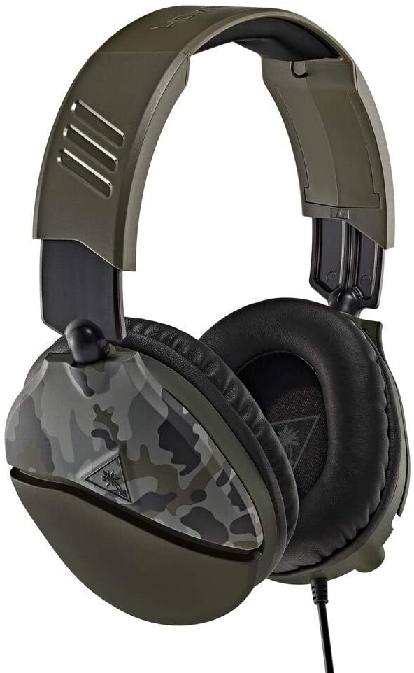 Turtle Beach Recon 70 Camo Green Gaming Headset – 40mm Speakers, Flip-Up Mic, Compatible with Xbox, PS5, PS4, Switch & PC 14