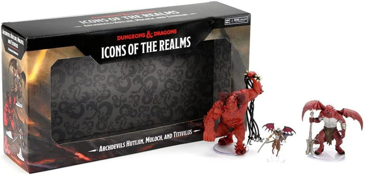 D&amp;D Icons of the Realms: Erzteufel – Hutijin, Moloch, Titivilus