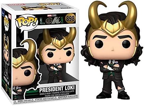 Funko 55743 POP Marvel – Loki – Präsident Loki