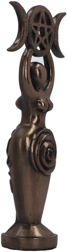 Nemesis Now Dreifache Göttin-Idol-Figur, 25 cm, Bronze