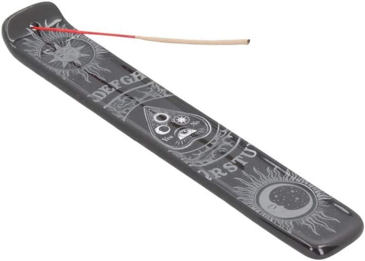 Nemesis Now U4574N9 Spirit Board Räucherstäbchenhalter, 24,5 cm, Schwarz