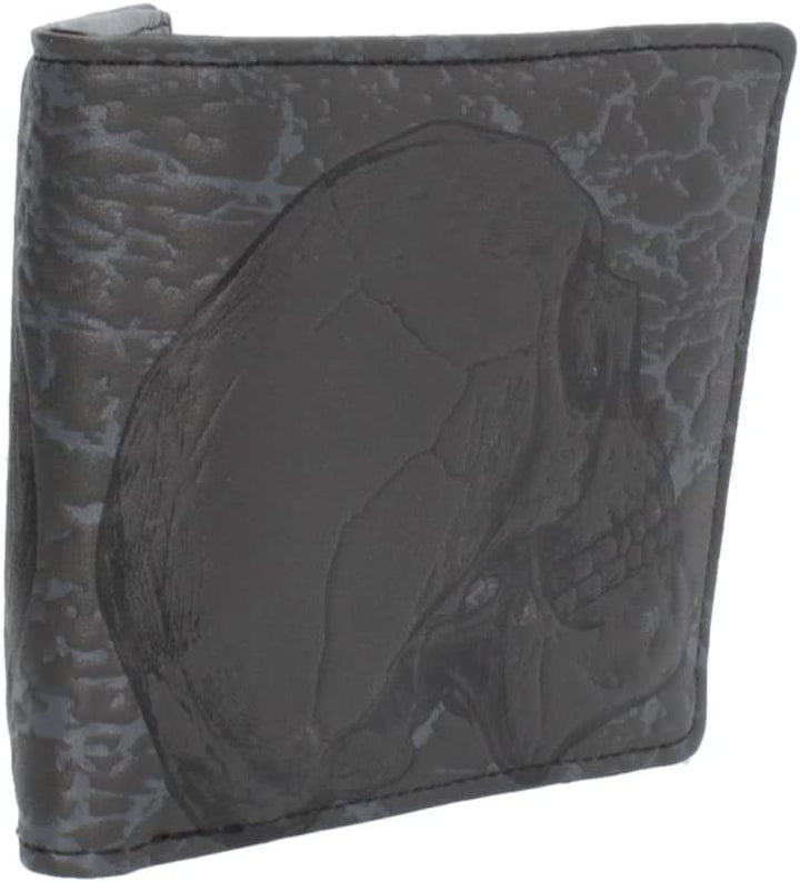 Nemesis Now C4265M8 Memento Mori Geldbörse 10 cm Schwarz, PU