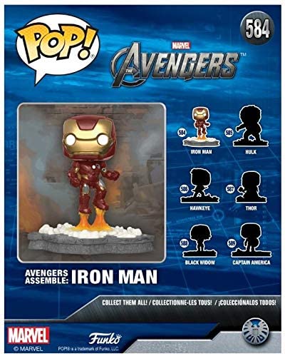 Marvel Avengers Avengers Assemble Iron Man Exclusive Deluxe Funko 45610 Pop! Vinyl Nr. 584