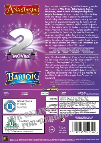 Anastasia/Bartok der Prächtige Doppelpack [DVD] [1997]