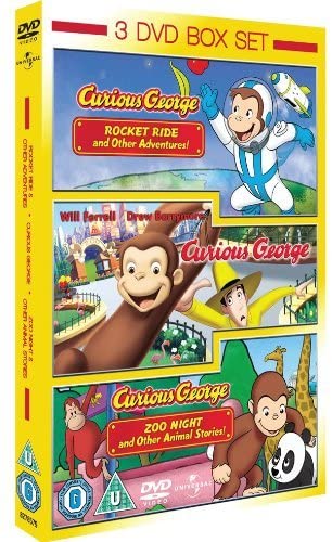 Curious George Vol 1/Vol 2/Curious George Der Film [DVD]
