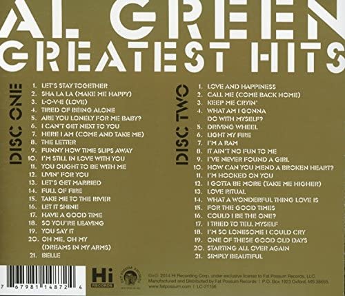 Greatest Hits: Das Beste von Al Green - Al Green [Audio-CD]
