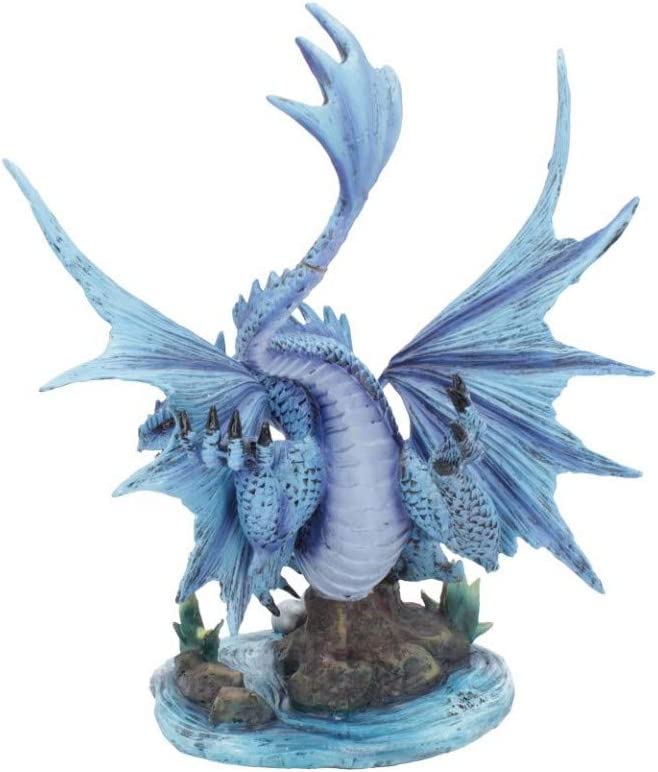 Nemesis Now Anne Stokes Wasserdrachen-Figur für Erwachsene, blau, 31 cm