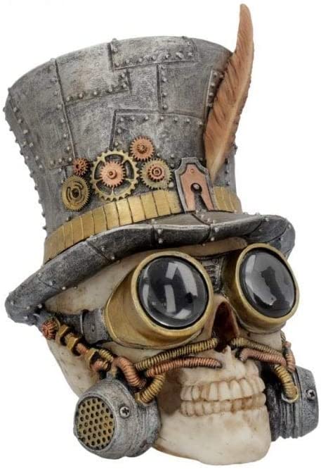 Nemesis Now U4069M8 Count Archibald Figur, 24 cm, Silber