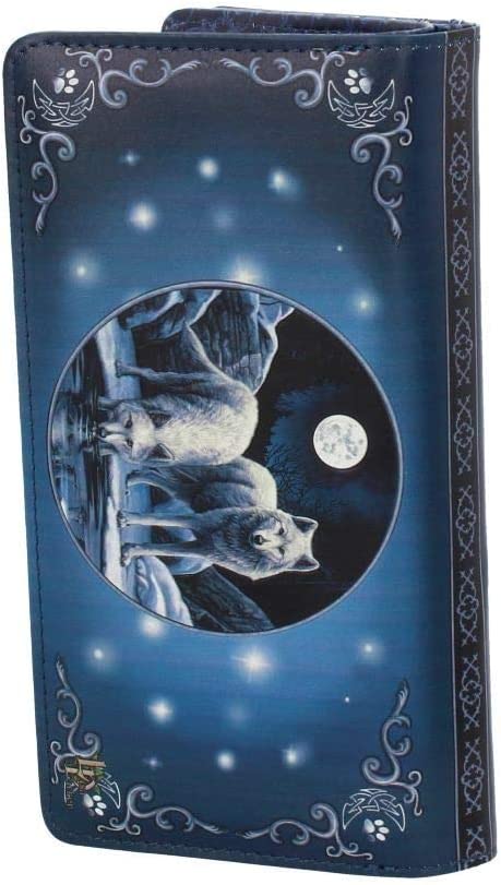 Nemesis Now Warriors of Winter Lisa Parker geprägte Geldbörse, 19 cm, Blau, PU, ​​18,5 cm