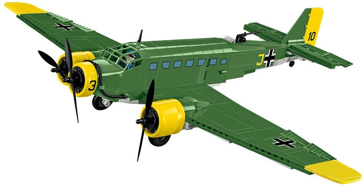 COBI 5710 Junkers JU 52/3M Bausteine, Grün, Gelb