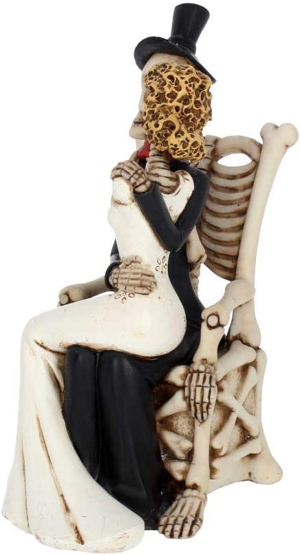 Nemesis Now For Better, For Worse - Skeleton Bride and Groom Resin Figurine 4