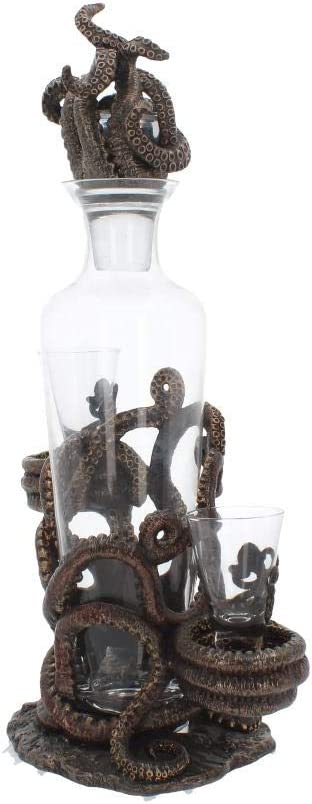 Nemesis Now Tentacle Temptation Dekanter 39 cm, transparent
