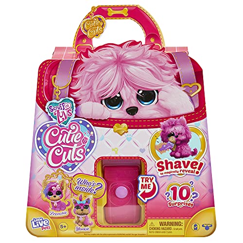 Little Live Pets 30146 Scruff-a-Luvs Cutie Cuts zum Rasieren, Enthüllen und Stylen, Plüsch R