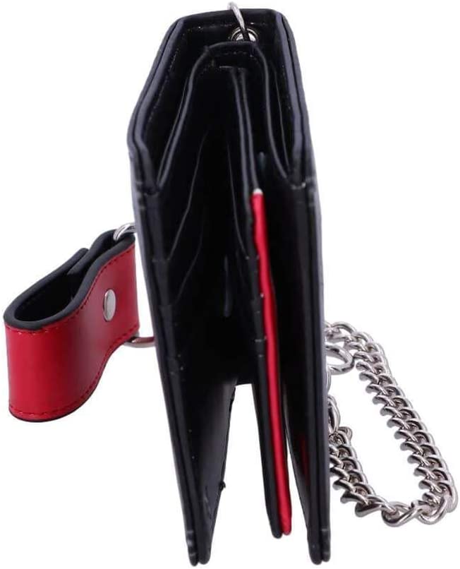 Nemesis Now offiziell lizenzierte Iron Maiden Eddie Trooper Geldbörse, PU, ​​Schwarz, 11 cm