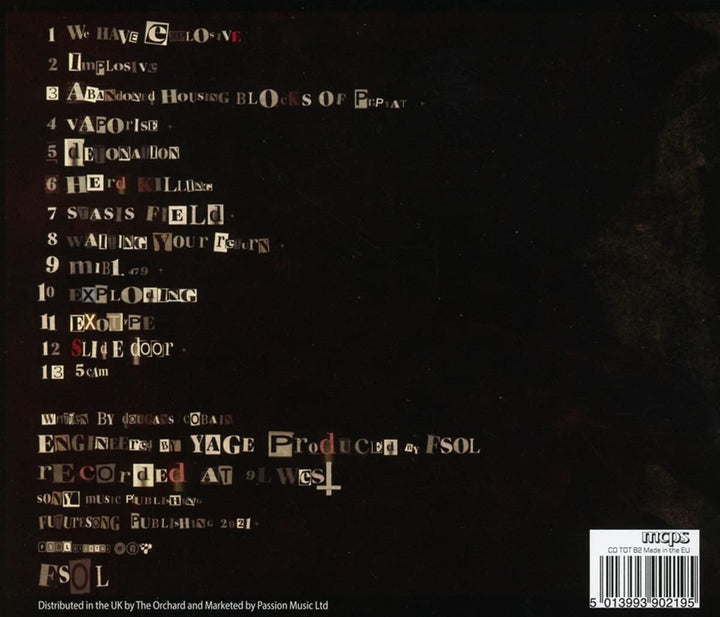 Future Sound of London – We Have Explosive [Audio-CD]