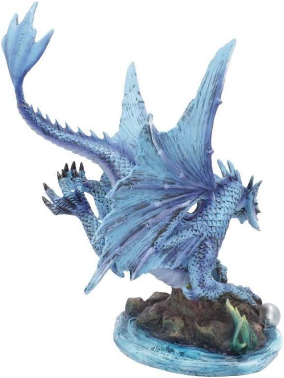 Nemesis Now Anne Stokes Wasserdrachen-Figur für Erwachsene, blau, 31 cm