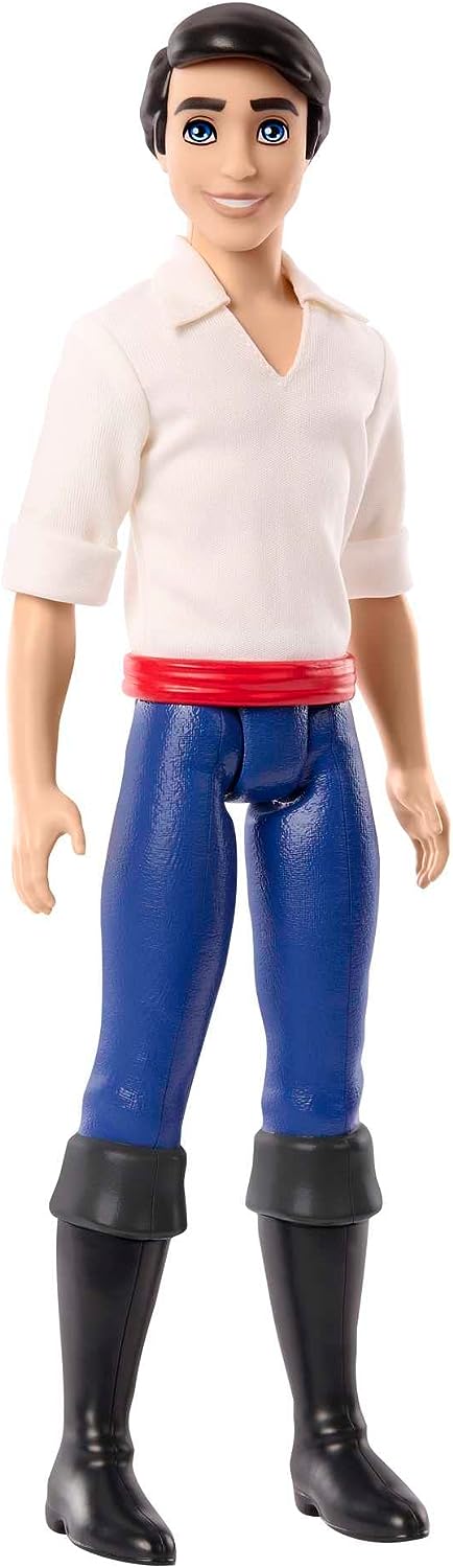 Disney Princess Toys, bewegliche Prinz-Eric-Modepuppe im charakteristischen Look Inspire