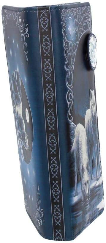 Nemesis Now Warriors of Winter Lisa Parker geprägte Geldbörse, 19 cm, Blau, PU, ​​18,5 cm