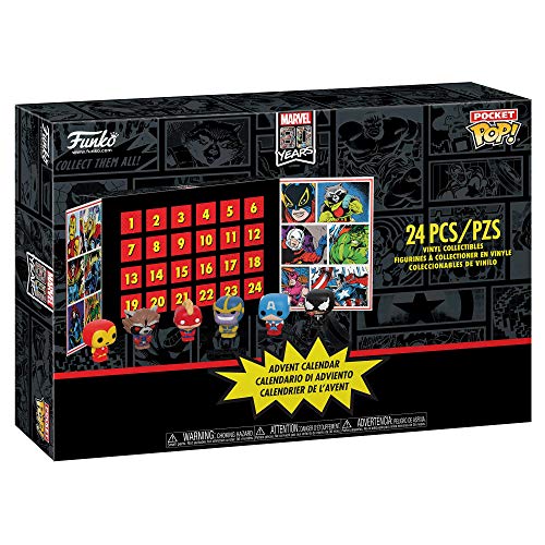 Funko 42752 POP. Marvel Adventskalender Embargo Sammelfigur, Multi