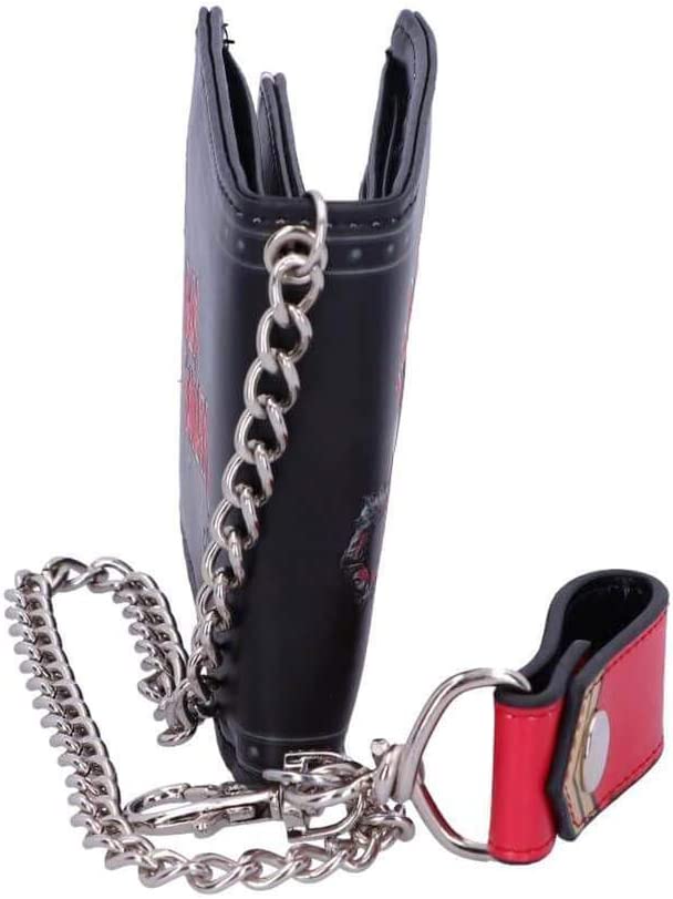 Nemesis Now offiziell lizenzierte Iron Maiden Eddie Trooper Geldbörse, PU, ​​Schwarz, 11 cm