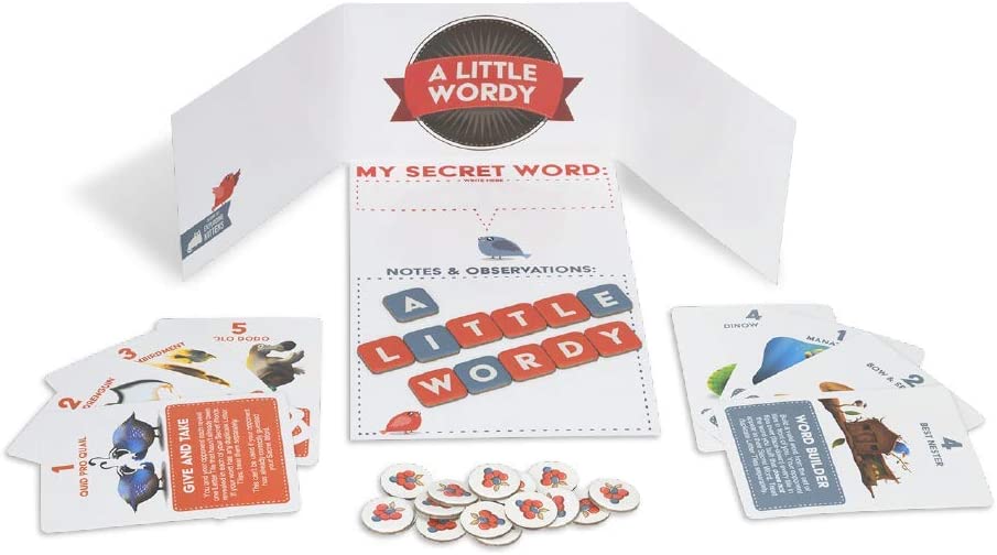 A Little Wordy von Exploding Kittens – Kartenspiele für Erwachsene, Teenager und Kinder – Fun F