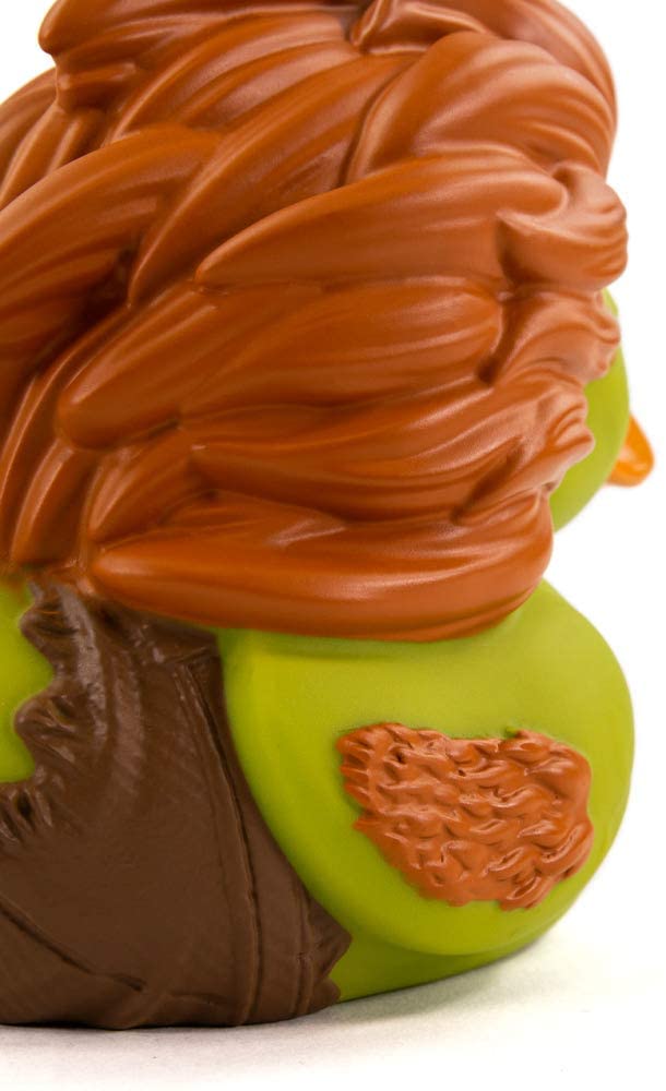 TUBBZ Street Fighter Blanka Sammelfigur aus Gummiente – Offizielles Street Fighter-Merchandise – Einzigartiges Vinyl-Geschenk in limitierter Auflage für Sammler